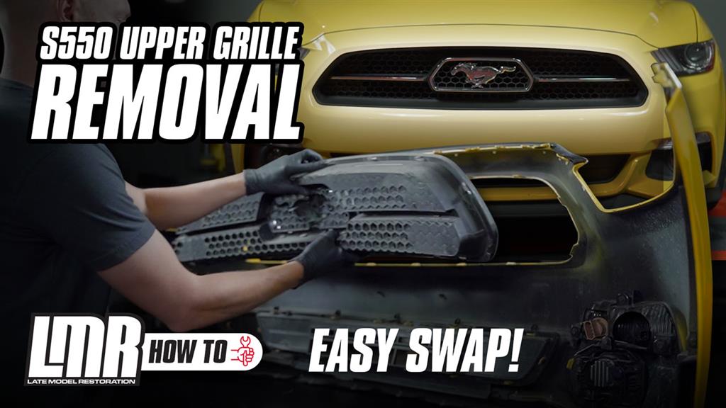 How To Remove S550 Mustang Upper Grille (2015-2023 EcoBoost, V6, GT)