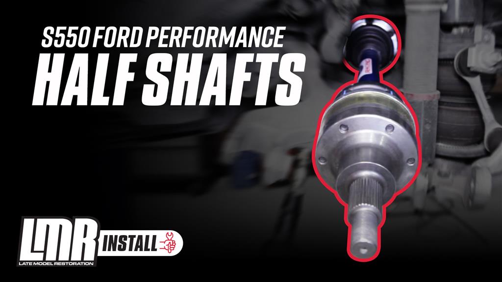 How To Install Ford Performance Heavy-duty S550 Mustang Half Shafts (2015-2023)