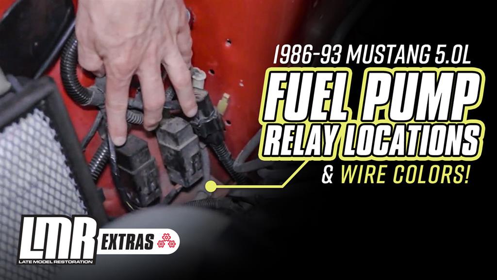 1992-1993 Mustang 5.0 Fuel Pump Relay