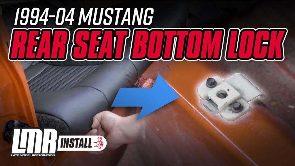 1994-2004 Mustang Rear Seat Bottom Lock
