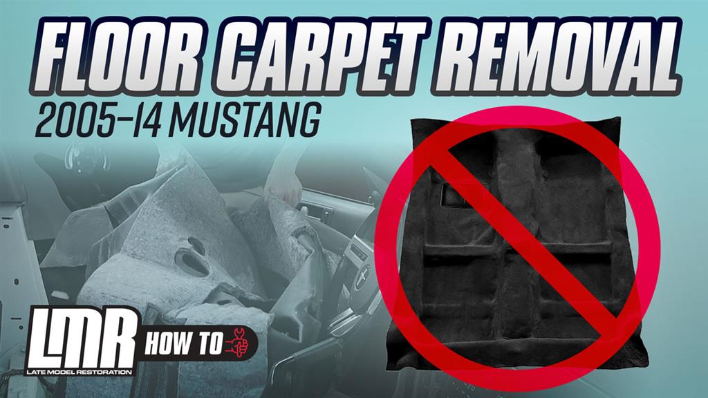 How To: 2005-2014 S197 Mustang Floor Carpet Removal