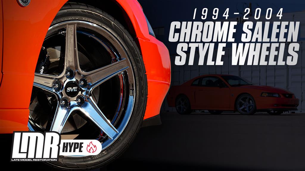 SVE Chrome Saleen Style Mustang Wheels (1994-2004)