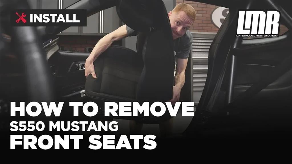 How to Remove S550 Mustang Front Seats (2015-2023)