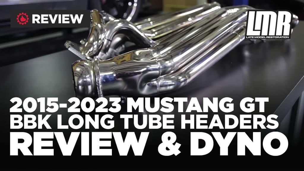 2011-23 Mustang BBK 1 3/4" Long Tube Headers  - Titanium Ceramic 5.0
