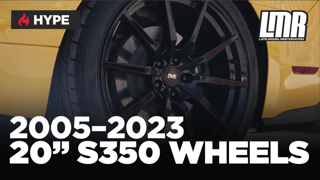 SVE 20" S350 Mustang Wheels - 2005-2023 LMR.com Exclusive!