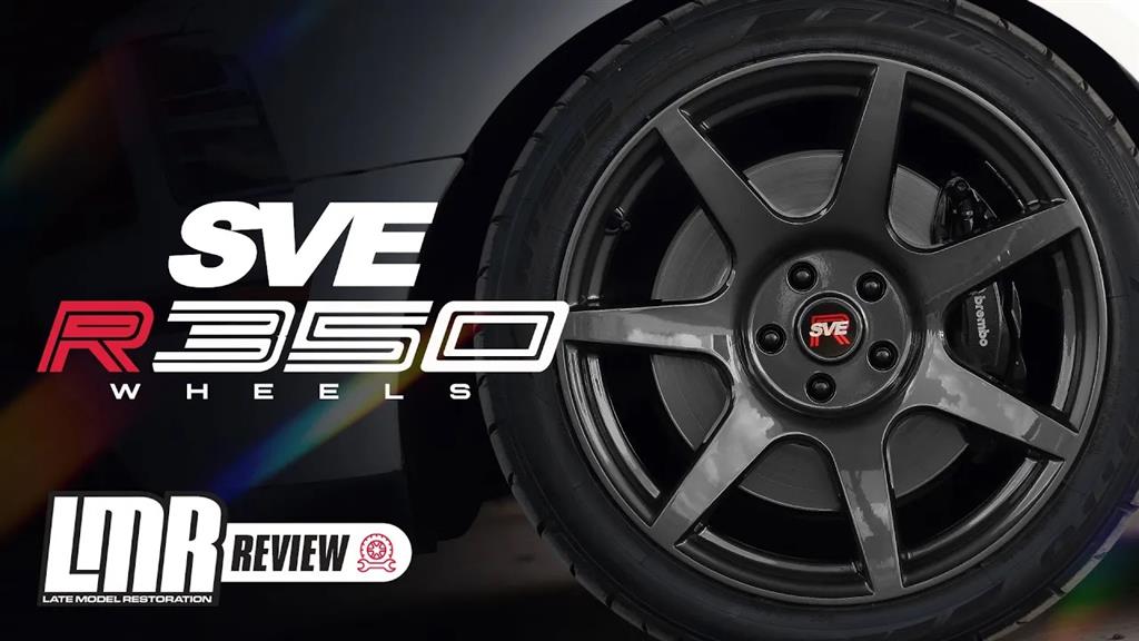 2015-23 Mustang SVE R350 Wheel & Nitto Tire Kit - 19x10/11 - Gloss Black