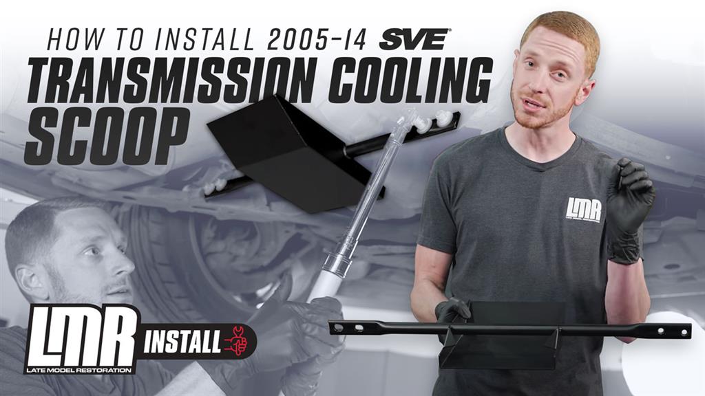 2005-2014 Mustang SVE Transmission Cooling Scoop - Review & Install
