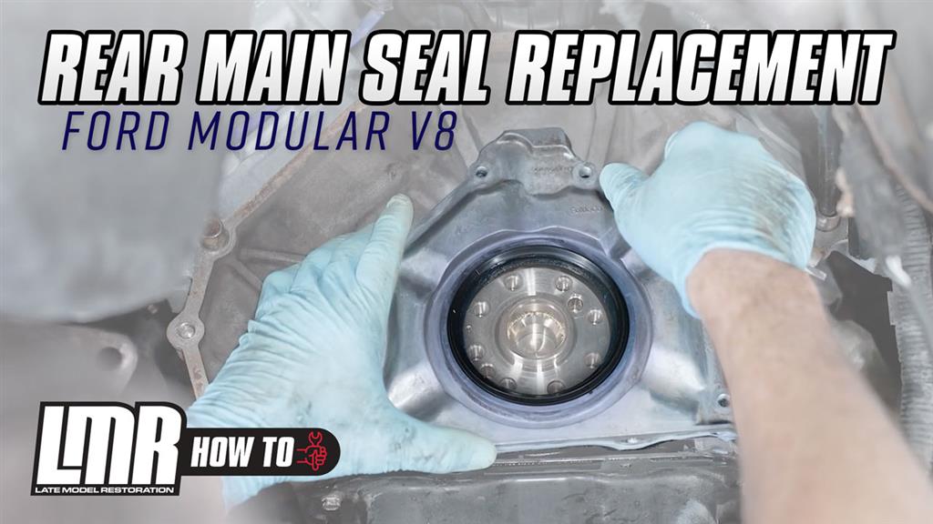 How To Replace 5.0L Coyote Rear Main Seal (Also Works For 4.6L, 5.4L, 6.8L Engines)