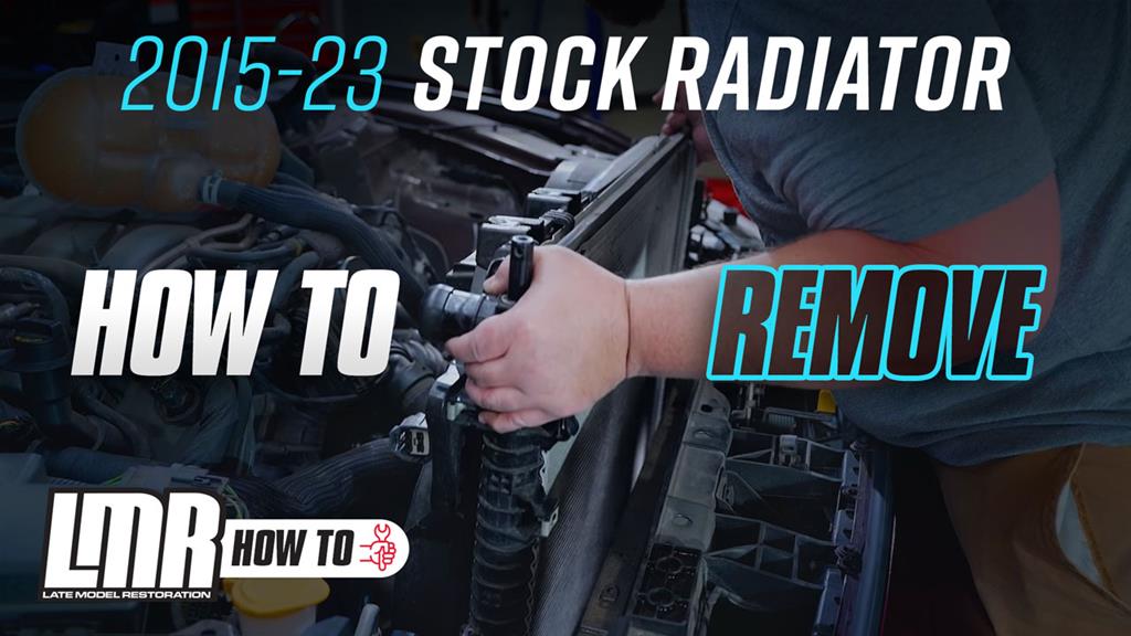 How To Remove Your S550 Mustang Radiator (2015-2023)