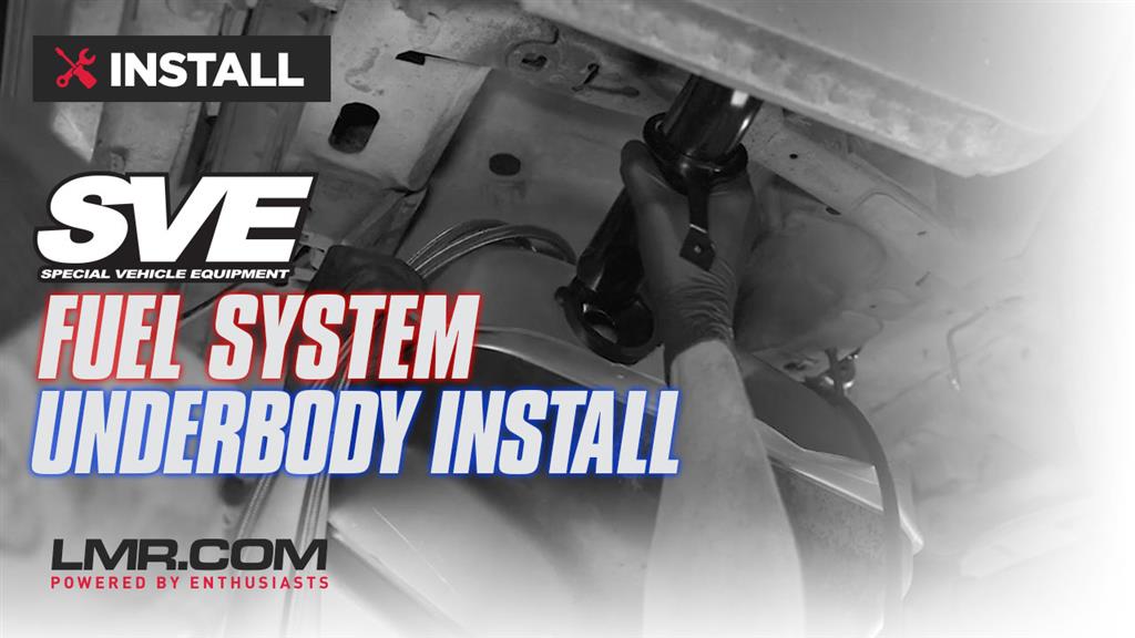 SVE Fuel System Underbody Install For Fox Body Mustangs