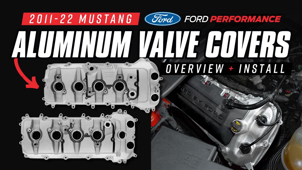Coyote Valve Cover Leak Fix | GT500 "Predator" M-6067-M52S Aluminum Cam Covers - How To Install