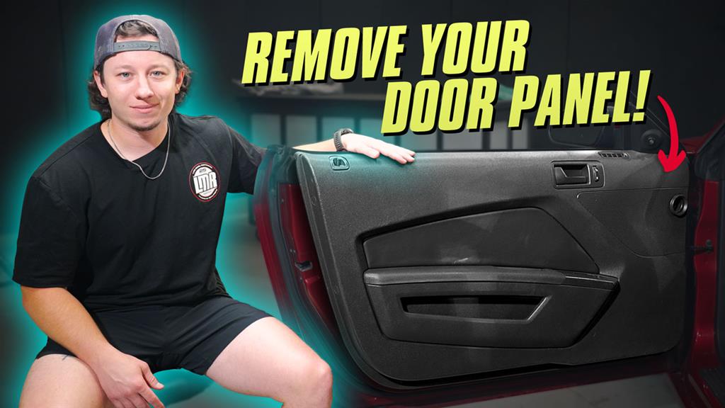 How To Remove S197 Ford Mustang Door Panel (2005-2014)