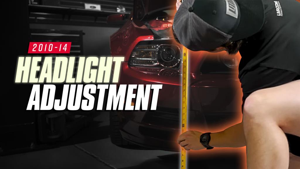 How To Adjust/Aim Ford Mustang Headlights | 2010-2014 S197 (HID & non-HID Bulbs)