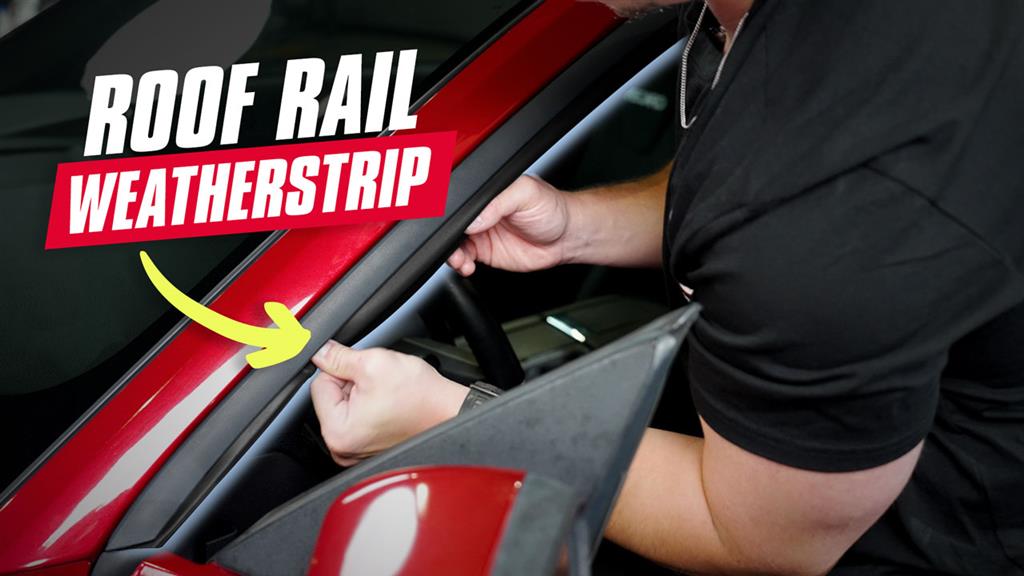 2005-2014 S197 Mustang: How To Replace Roof Rail Weatherstrip (Upper Door to Body)