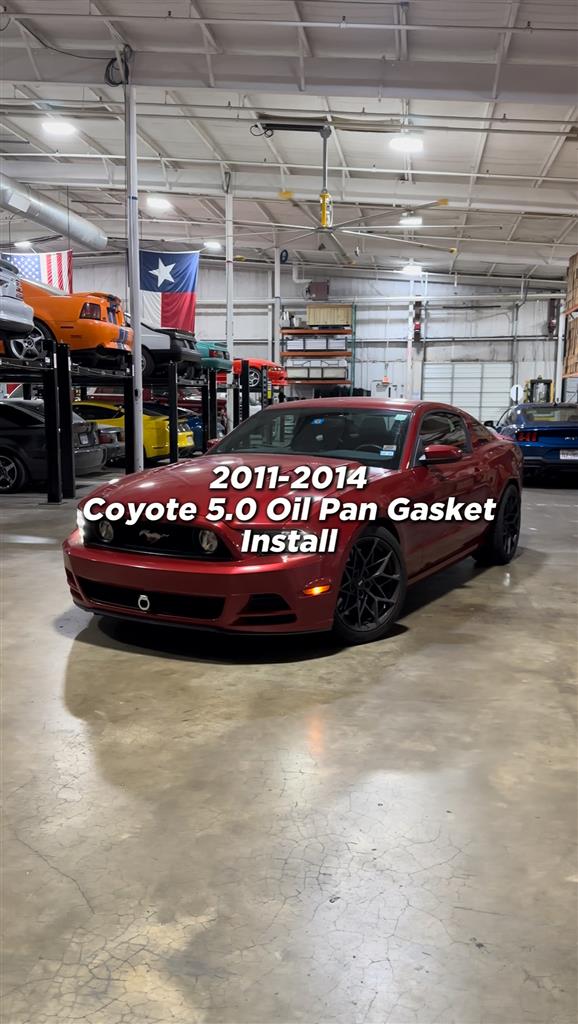 How To Replace The Oil Pan Gasket On a 2011-2014 Coyote 5.0