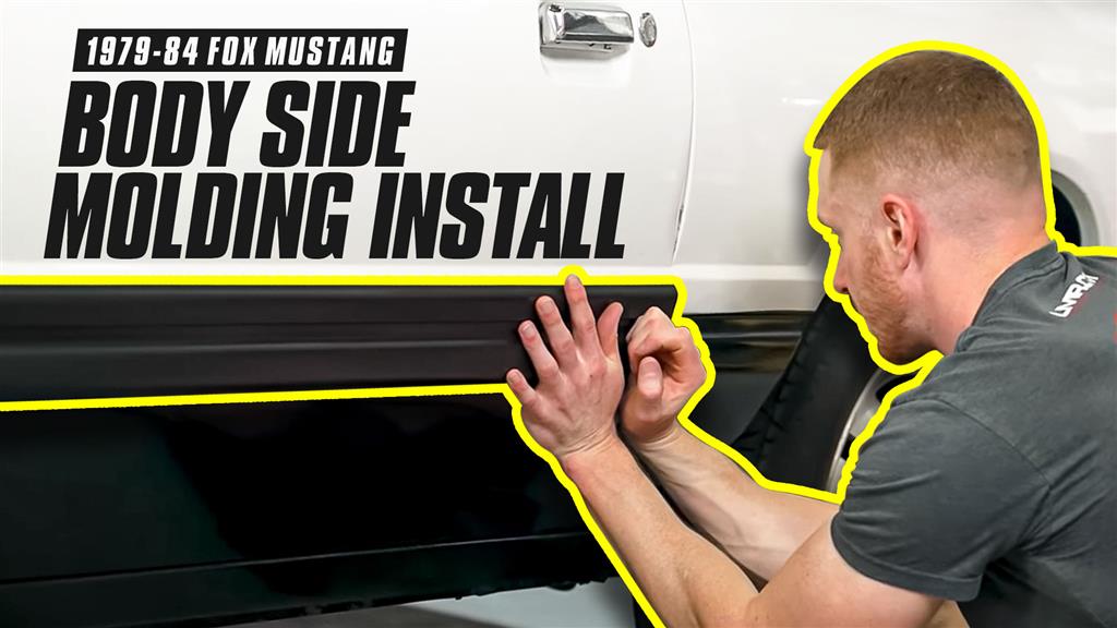 Mustang 10-Piece Body Side Molding Kit (79-84) - LMR