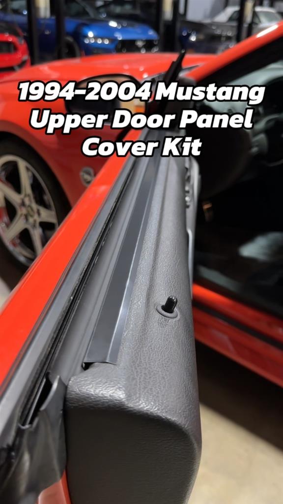 1994-2004 Mustang Upper Door Panel Cover Kit - Overview & Install