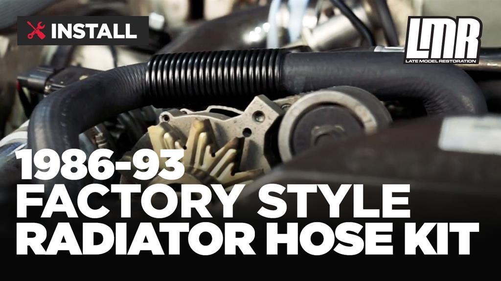 1986-1993 Mustang Factory Style Radiator Hose Kit - Install & Review