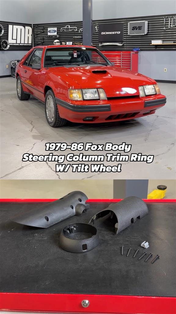 1979-1986 Mustang Steering Column Trim Ring w/ Tilt Wheel