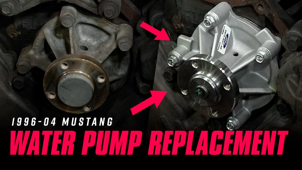 Edelbrock Mustang Victor Series Water Pump - Long Design (96-10