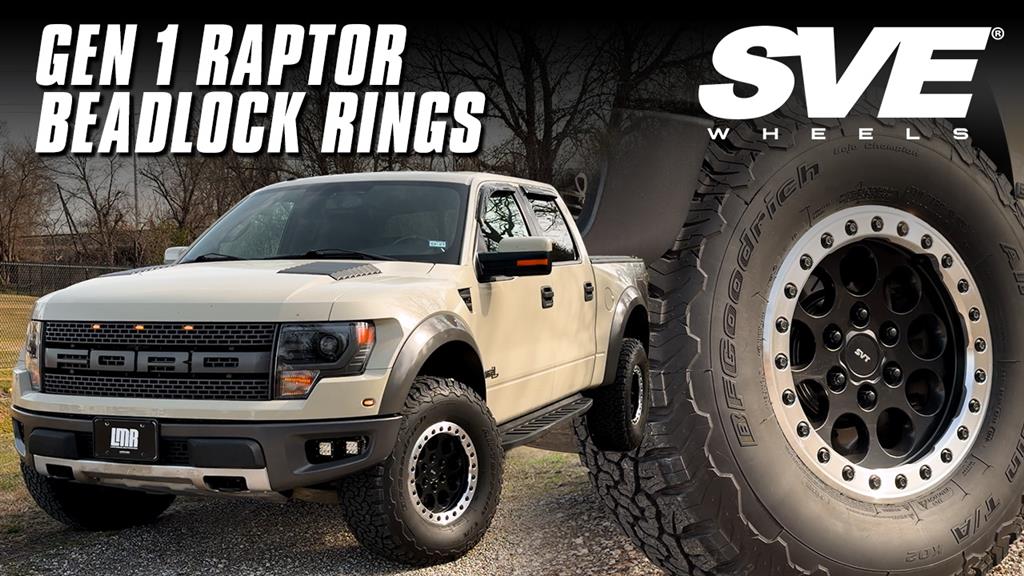 2010-2014 Gen 1 Raptor: SVE Wheels Beadlock Rings - Overview & Install