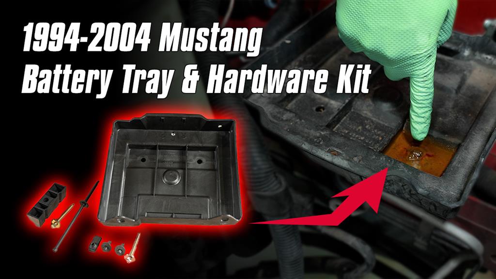 1994-2004 Mustang Battery Tray Replacement