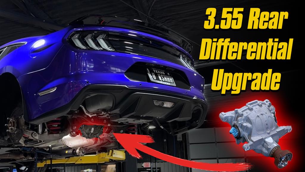 S550 & S650 Mustang Rear Differential Swap | 3.15 to 3.55