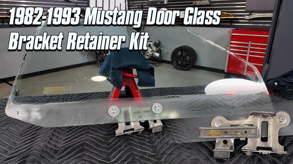 How To Install Door Glass Bracket Retainer Kit (1982-1993 Fox Body Mustang)
