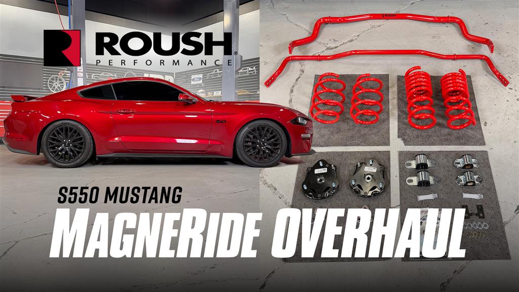 PP1 S550 Mustang Gets Roush MagneRide Lowering Springs & Sway Bars