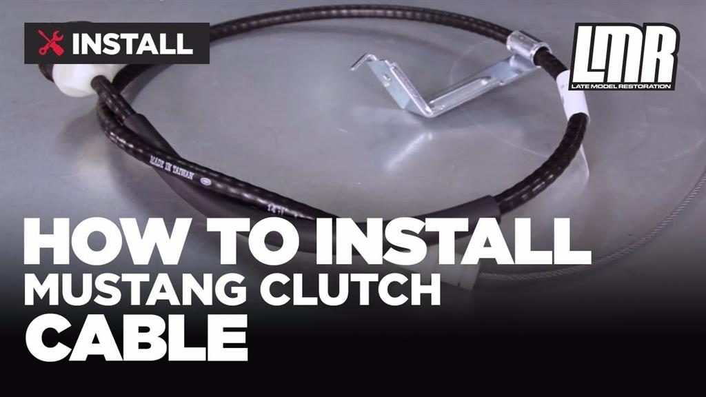 Mustang Adjustable Clutch Cable Kit Install - 5.0Resto (82-95 5.0L, 94-04 3.8L)