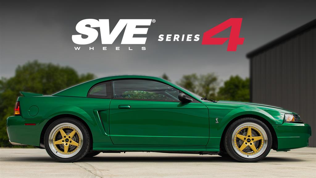 SVE Series 4 Wheels | 18x9/10" (1994-2004 SN95 & New Edge Mustang)