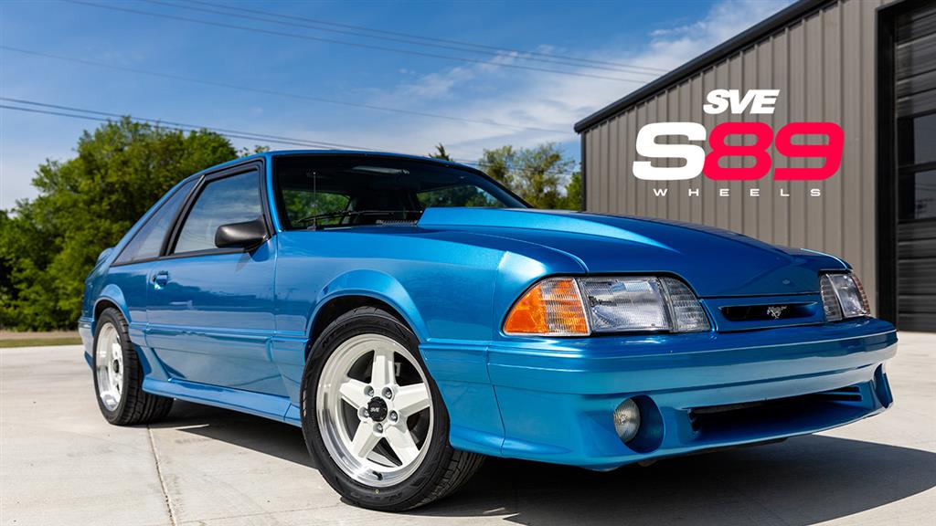 SVE Mustang 5 Lug S89 Wheel - 17x8 - White (79-93)