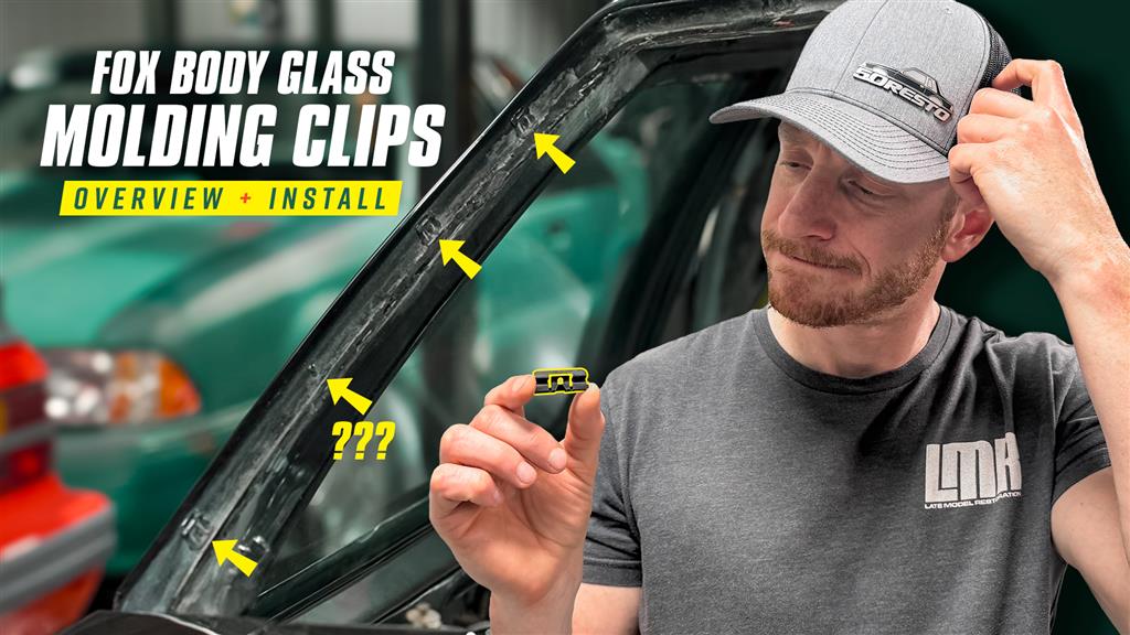 Fox Body Mustang: Windshield & Rear Glass Molding Clips