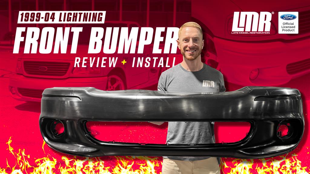 1999-2004 Ford Lightning Reproduction Front Bumper - How To Install