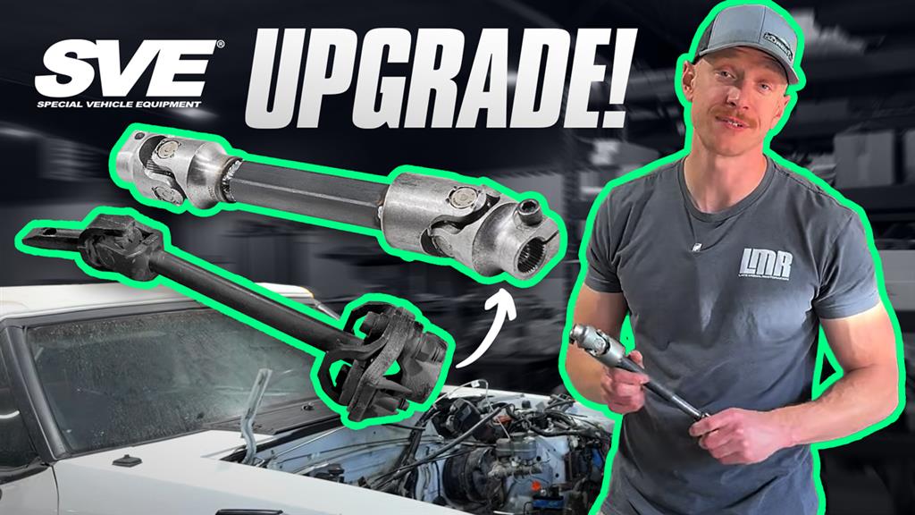 Fox Body Mustang: Upgrading to an SVE Steering Shaft - Review & Install