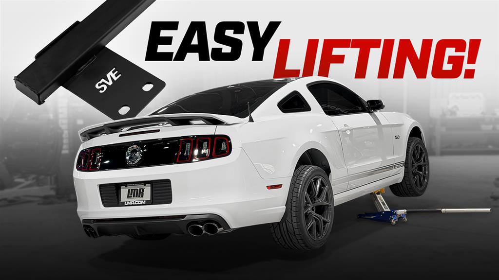 The Best Way To Lift Your S197 Mustang | SVE Jacking Rails (2005-2014)